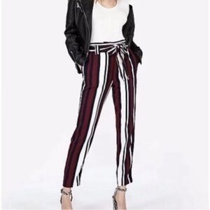 Express Striped Ankle Pants